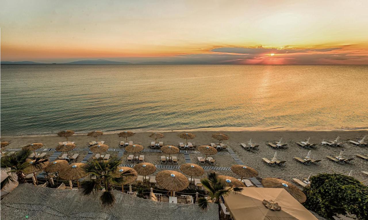 Halkidiki Greek Pride Seafront Hotel Skála Foúrkas Exterior foto