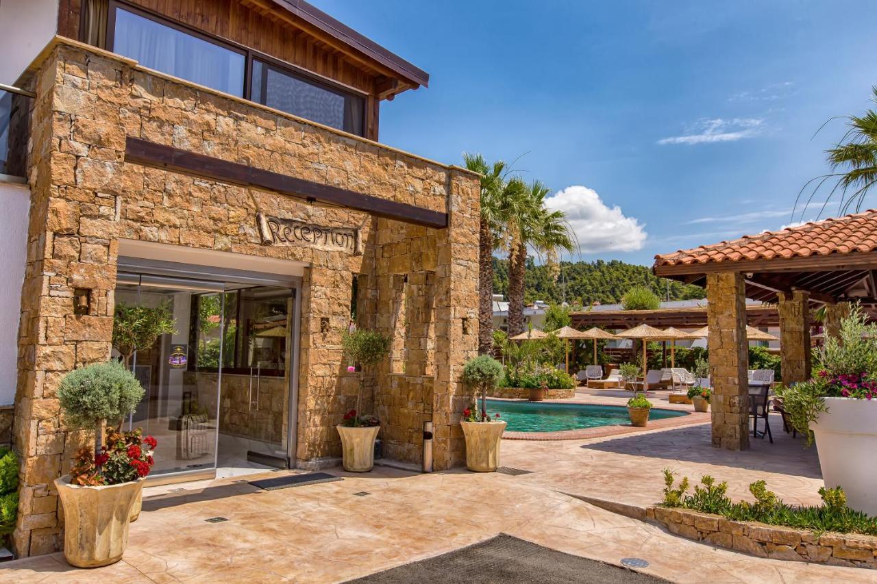 Halkidiki Greek Pride Seafront Hotel Skála Foúrkas Exterior foto