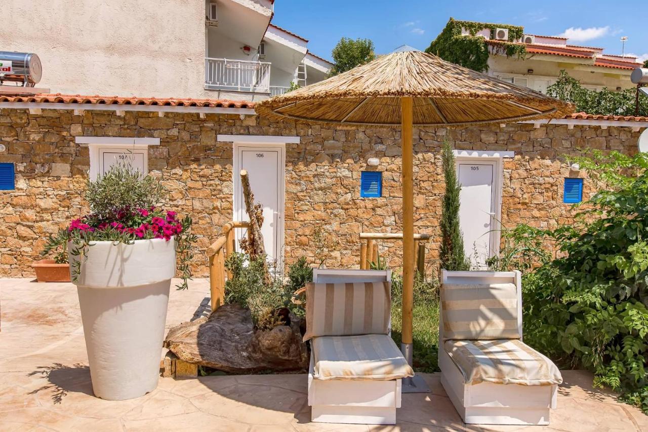 Halkidiki Greek Pride Seafront Hotel Skála Foúrkas Exterior foto