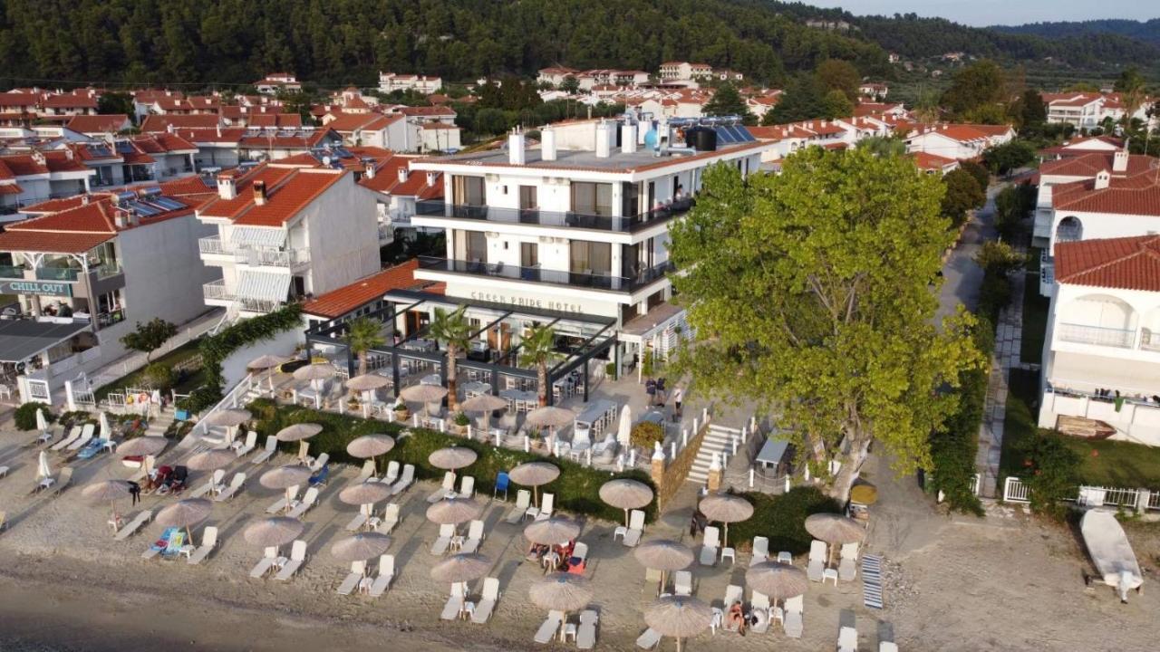 Halkidiki Greek Pride Seafront Hotel Skála Foúrkas Exterior foto