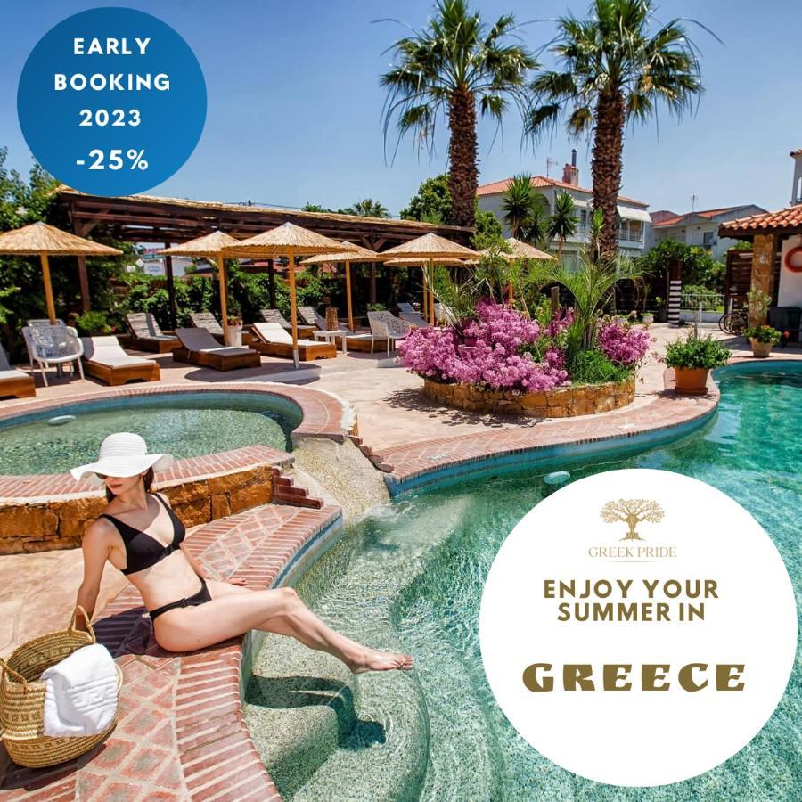 Halkidiki Greek Pride Seafront Hotel Skála Foúrkas Exterior foto